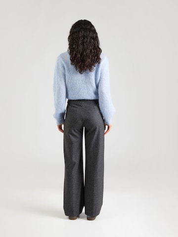 Wide Leg Pantalon à plis 'CHIARA' MAC en noir