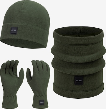INDICODE JEANS Beanie 'Gjert' in Green: front