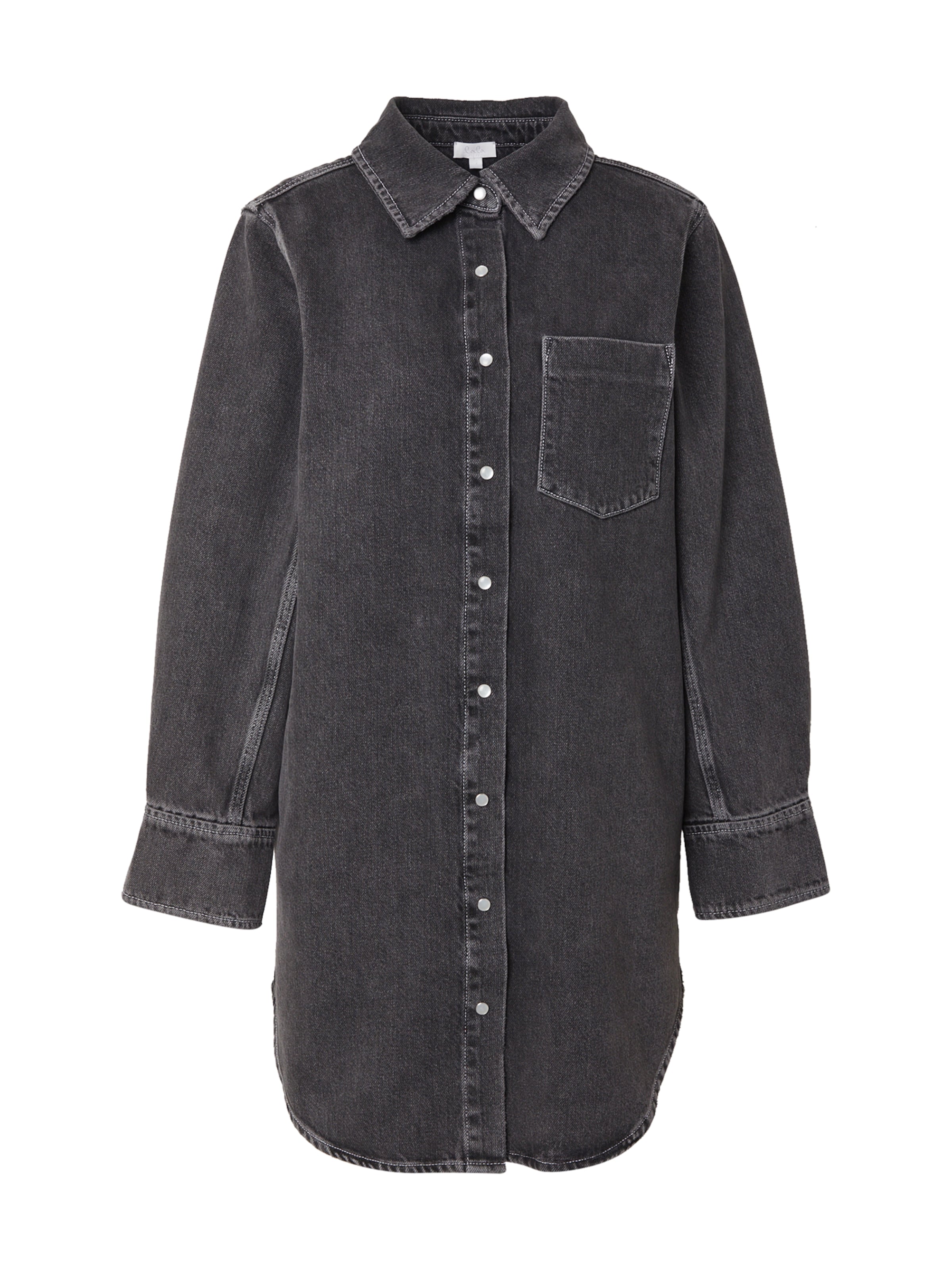 Lala Berlin Blusekjole 'Dakota' i sort: forside