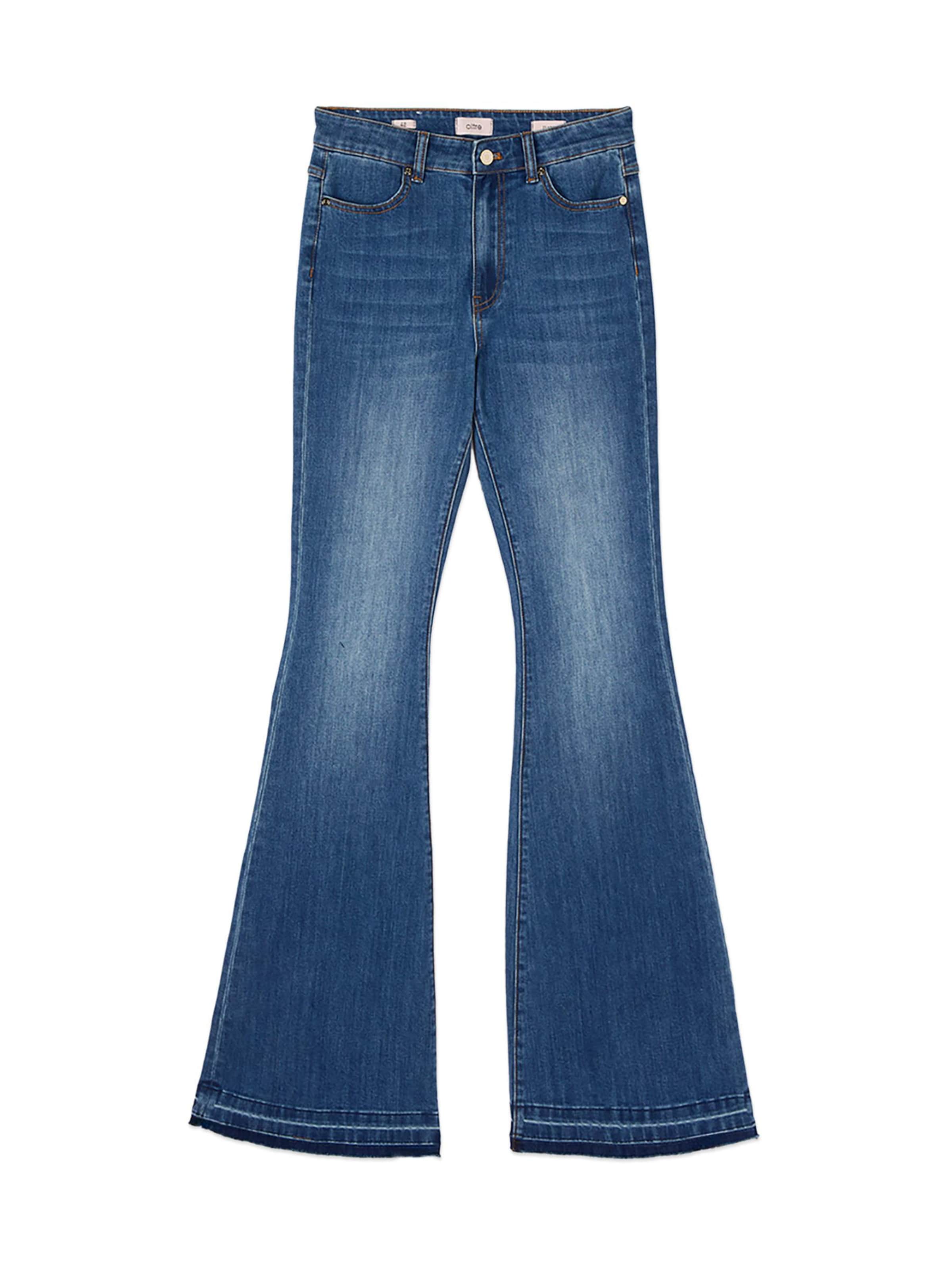 oltre Flared Jeans in Blue: front