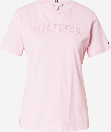 TOMMY HILFIGER Shirt in Roze: voorkant