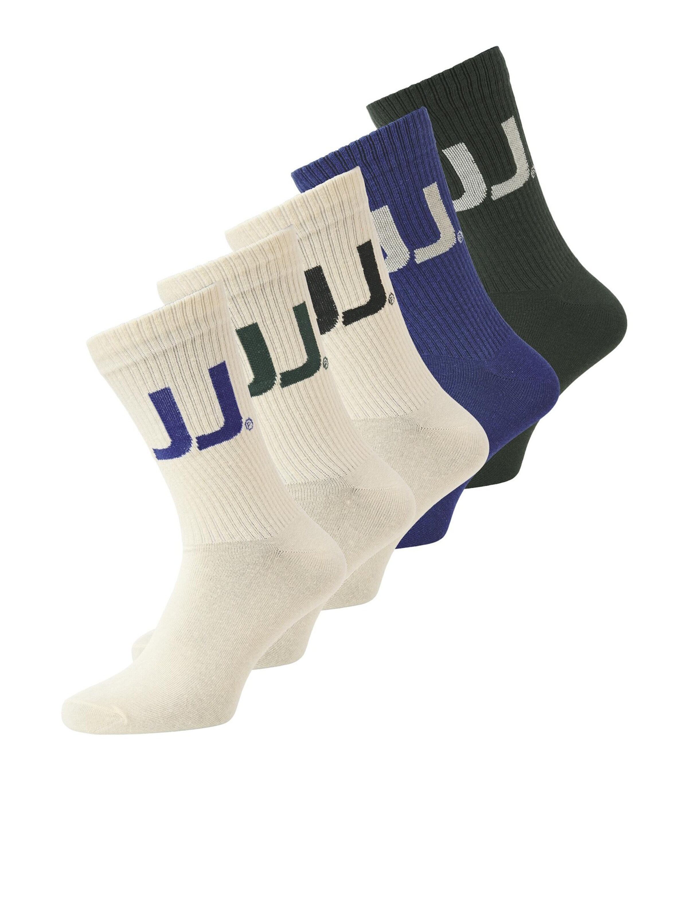 Jack & Jones Junior Sportsocken 'JACKAI'‌‌ in Beige: Vorderseite