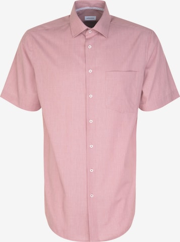 SEIDENSTICKER Comfort fit Overhemd in Roze: voorkant
