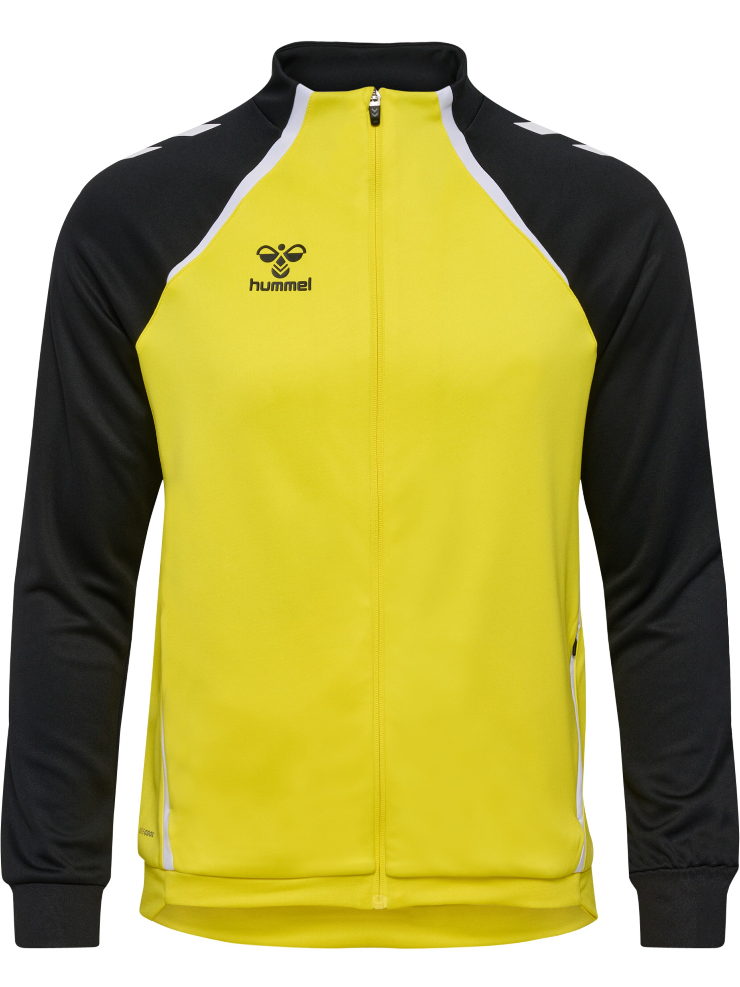 Hummel Training Jacket 'Lead 2.0' in Yellow: front