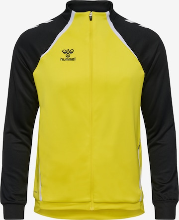 Hummel Training Jacket 'Lead 2.0' in Yellow: front