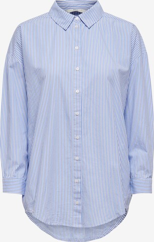 ONLY Blouse in Blauw: voorkant