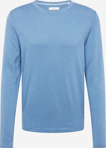 Pull-over s.Oliver en bleu : devant