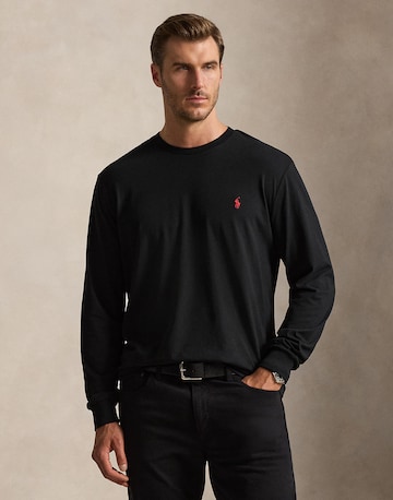 Polo Ralph Lauren Big & Tall - Camisa em preto: frente