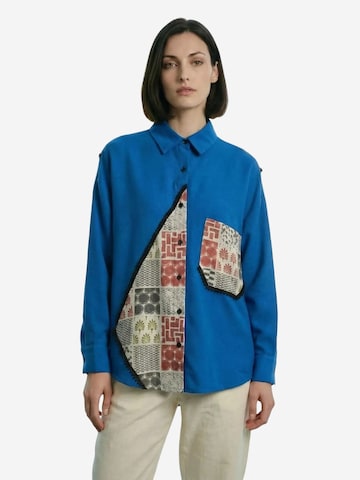 My fashion Shirt in Blauw: voorkant