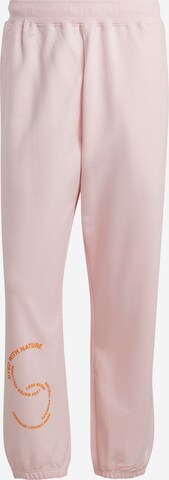 ADIDAS BY STELLA MCCARTNEY Конический (Tapered) Спортивные штаны в Ярко-розовый: спереди