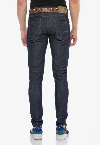 CIPO & BAXX Regular Jeans 'Everyday Raw' in Blau