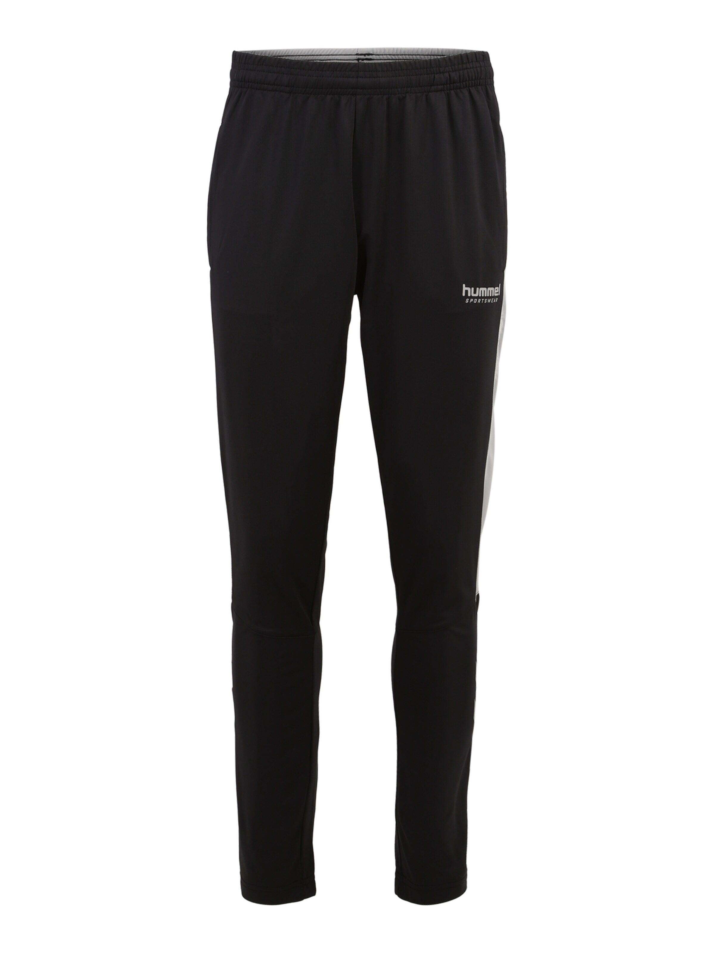 Hummel Slimfit Sportnadrágok 'Agility' - fekete: elől