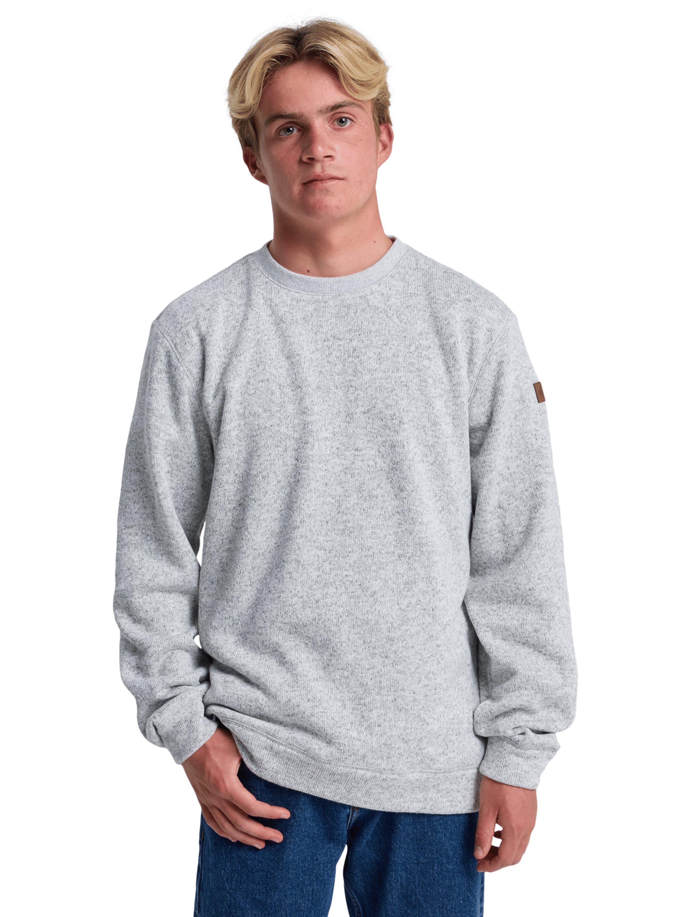 QUIKSILVER Sweatshirt in Grey: front