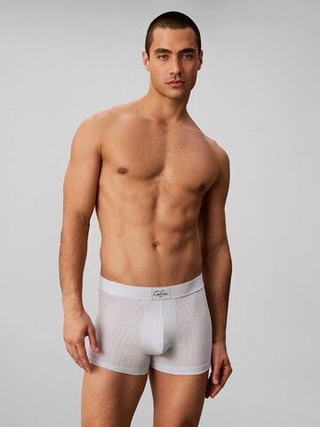 Boxers Calvin Klein en blanc : devant