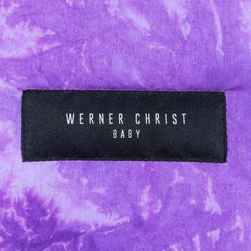 Werner Christ Baby Fußsack 'OSLO ICONIC LINE' in Lila