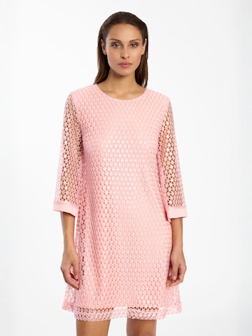 Ana Alcazar Jurk 'Dalva ' in Roze: voorkant