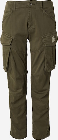 FCBM Regular Cargo Pants 'Felix' in Green: front