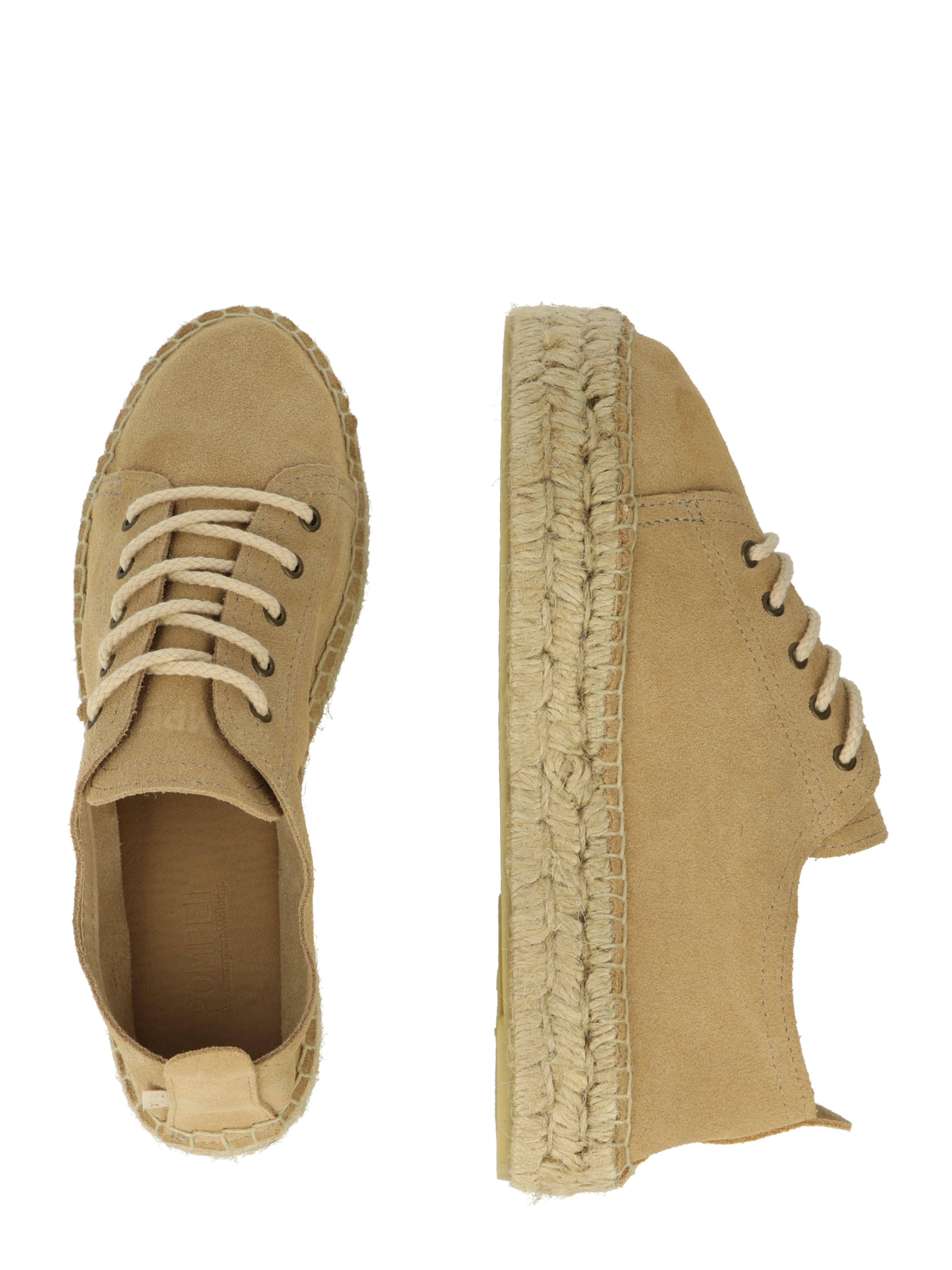 POMPEII Veterschoen 'CANARD' in Bruin