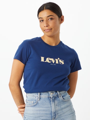 LEVI'S ® Shirt 'The Perfect Tee' in Blauw: voorkant
