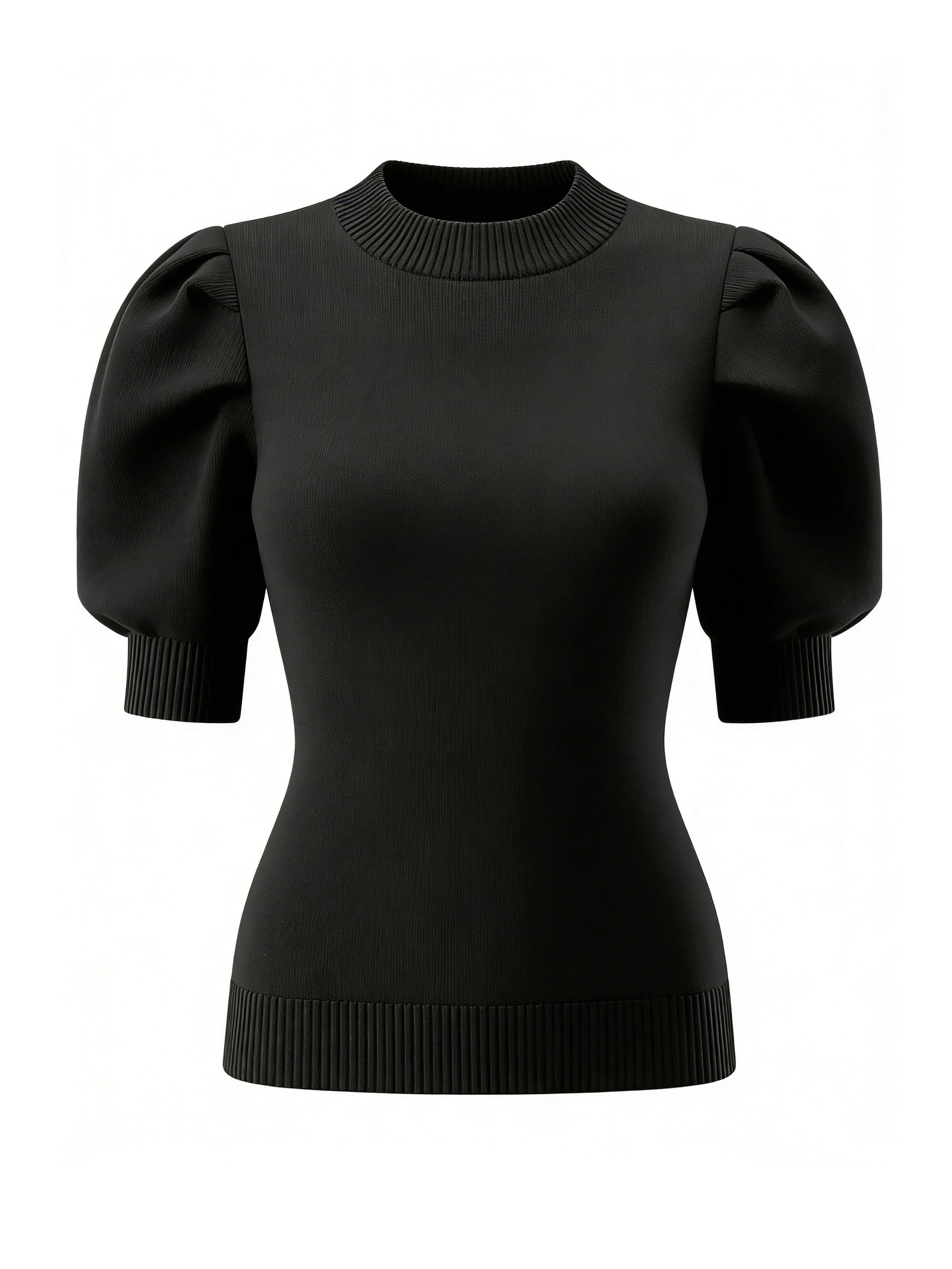 MEETWEE Pullover‌ in Schwarz: Vorderseite