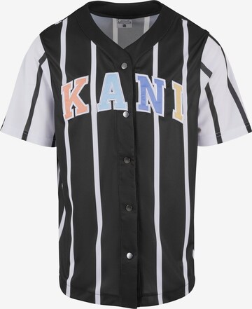 Karl Kani Regular fit Overhemd 'KM241-040-2' in Zwart: voorkant
