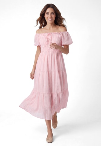 Usha - Vestido em rosa