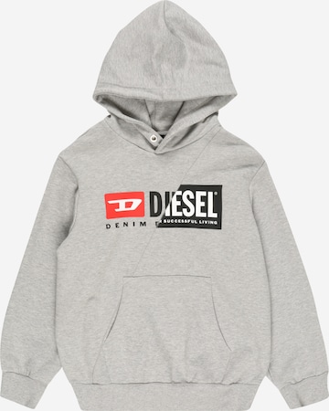 DIESEL - Sudadera en gris: frente