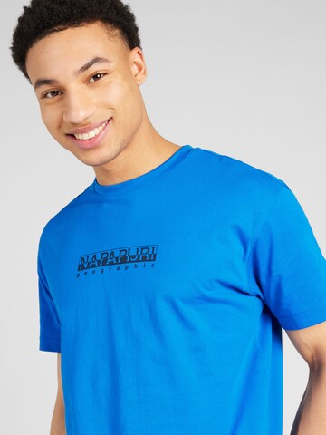 NAPAPIJRI Shirt in Blauw