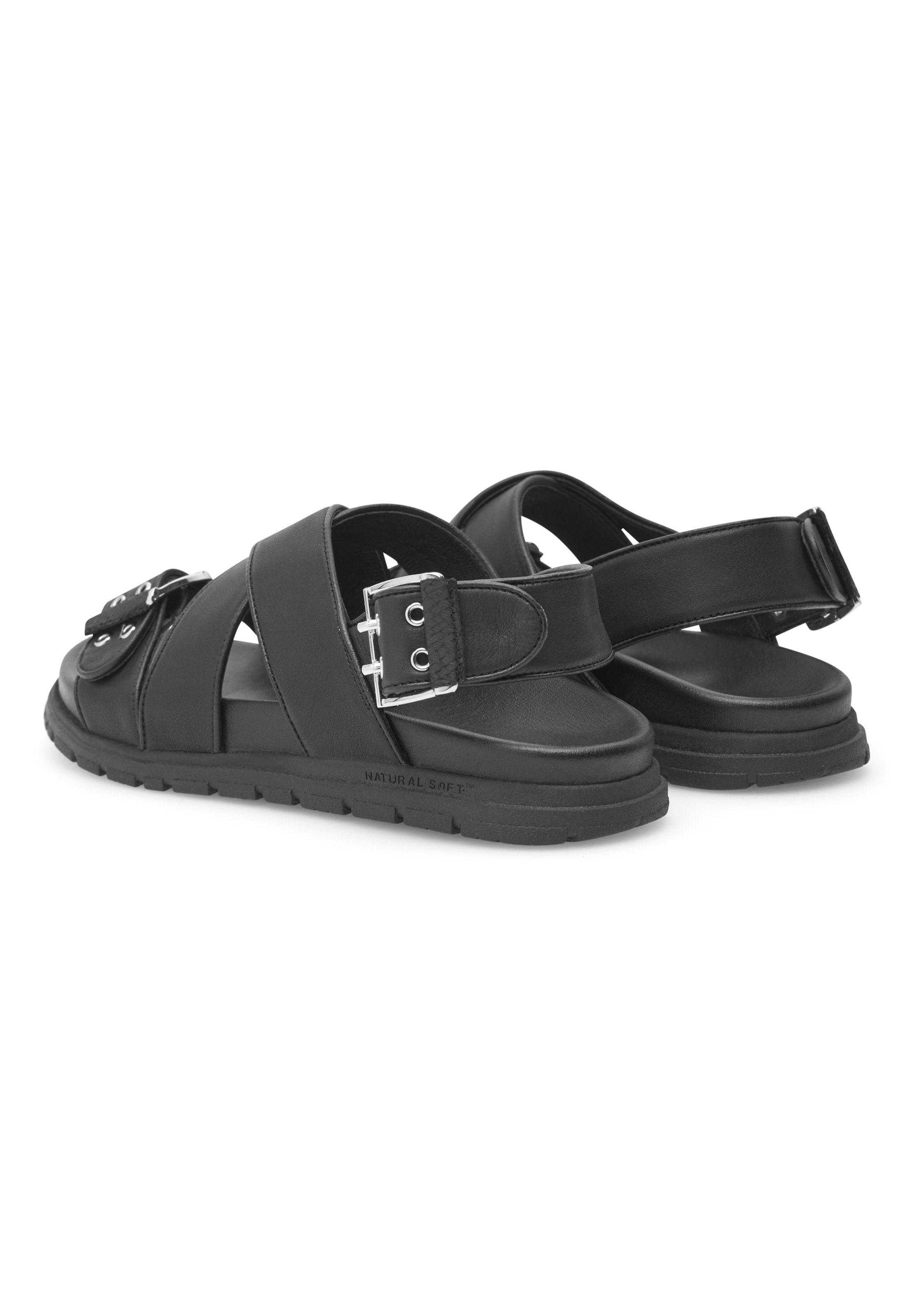 WODEN Sandalen 'Tea' in Schwarz
