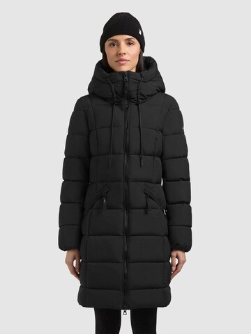 khujo Winter coat 'Arlene2' in Black: front