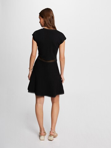 Morgan Knit dress in Black