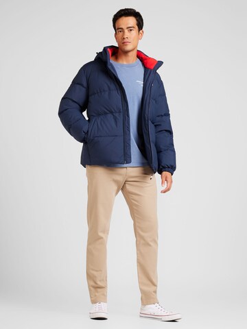 Tommy Jeans Jacke 'Essential' in Blau