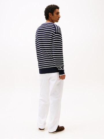 TOMMY HILFIGER Trui 'Breton' in Blauw