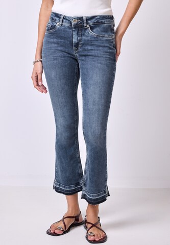 Street One Studio Flared Jeans in Blau: Vorderseite