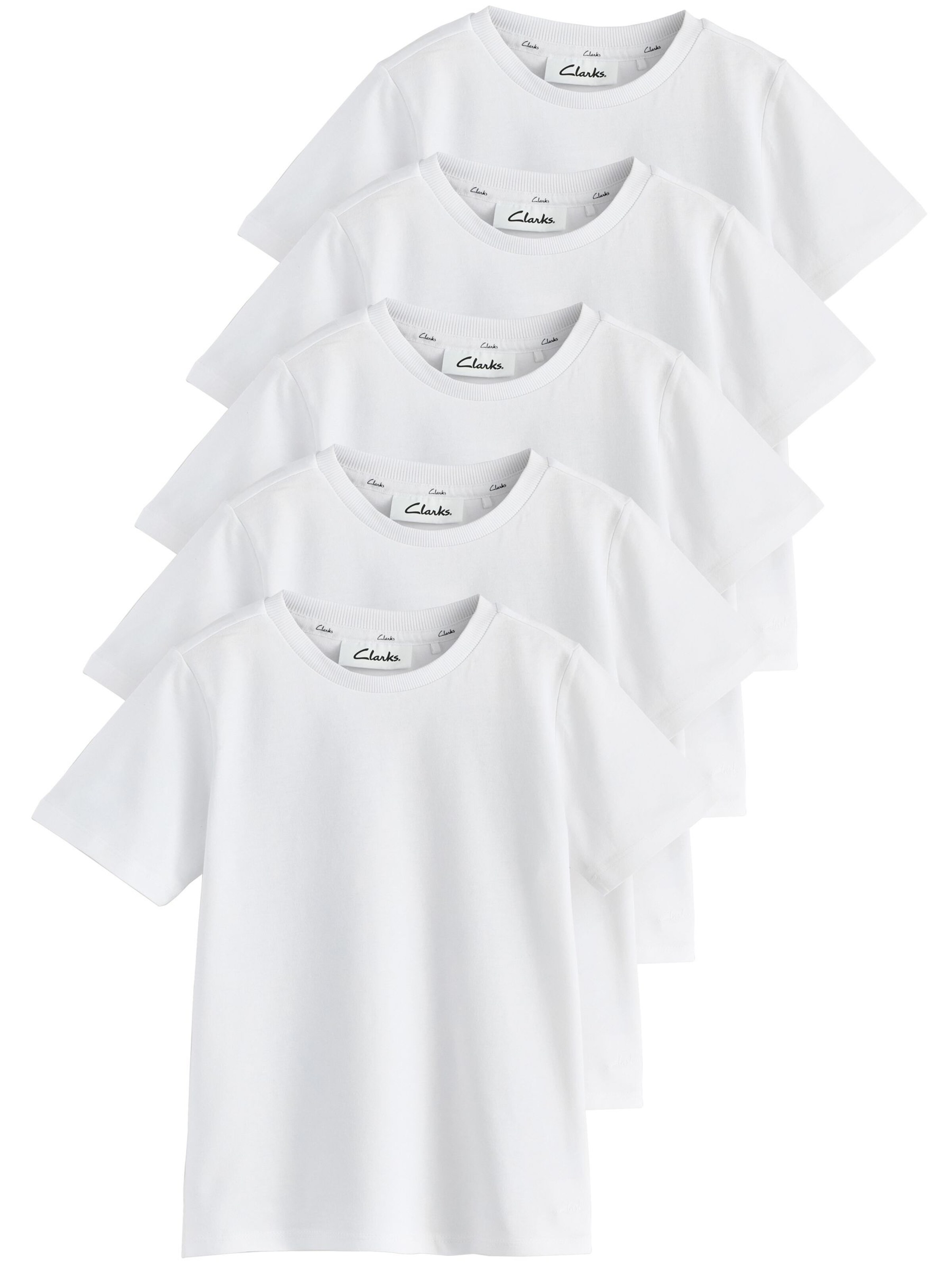 CLARKS T-Shirt in Weiß: Vorderseite