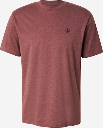 Volcom T-Shirt in Rot: Vorderseite