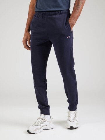 Champion Authentic Athletic Apparel Tapered Hose in Blau: Vorderseite