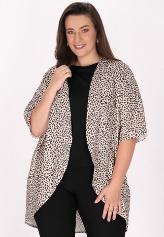 joella Knit cardigan in Beige: front