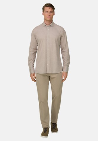 Boggi Milano Regular fit Button Up Shirt in Grey