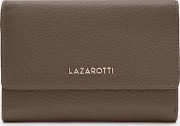 Lazarotti Wallet 'Bologna' in Brown: front