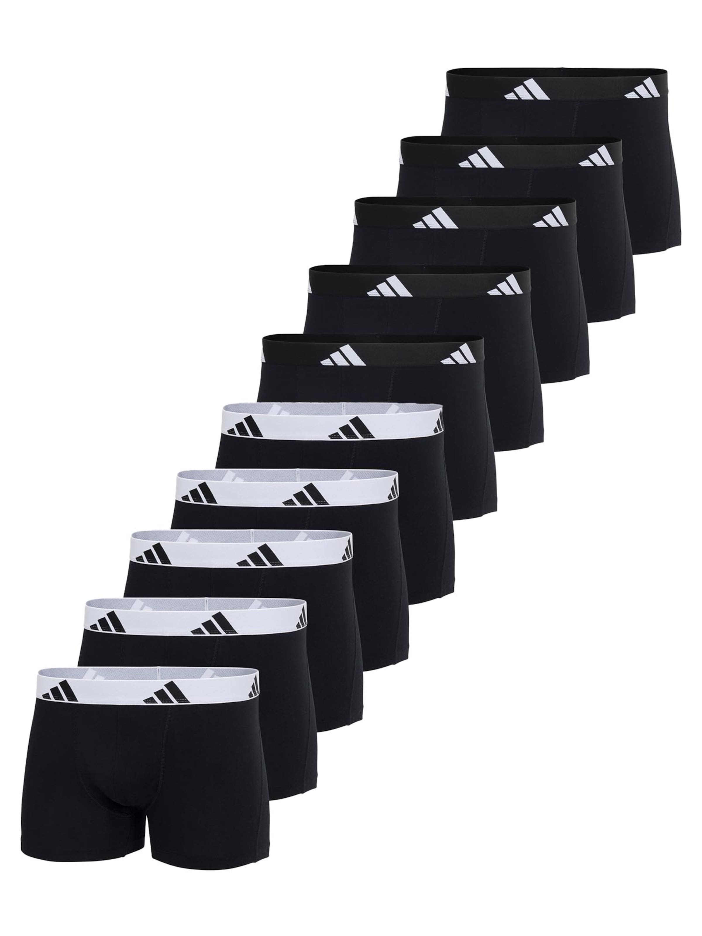 ADIDAS SPORTSWEAR Boxer shorts 'Active Flex Cotton' in Black: front