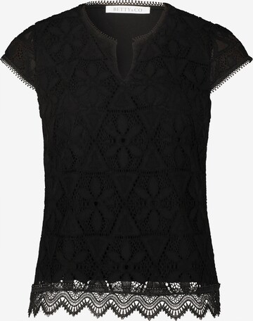 Camicia da donna di Betty & Co in nero: frontale