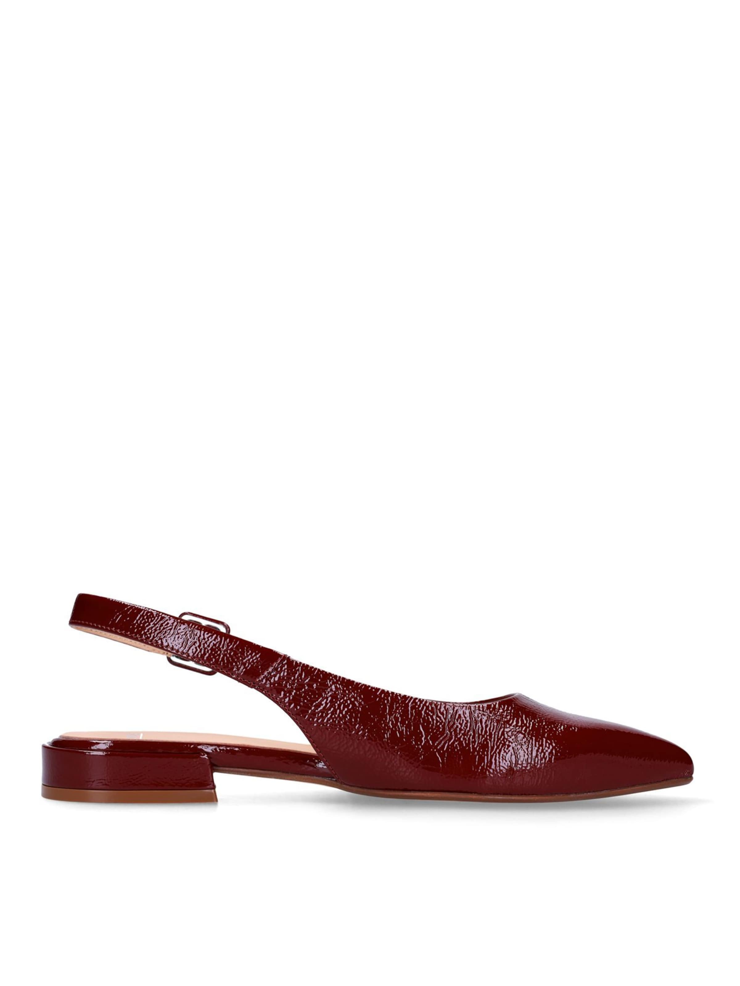 Escarpins à bride arrière MANFIELD en rouge