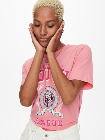 T-shirt ONLY en rose