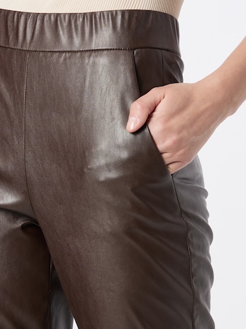 DRYKORN Tapered Pants 'RASE' in Brown