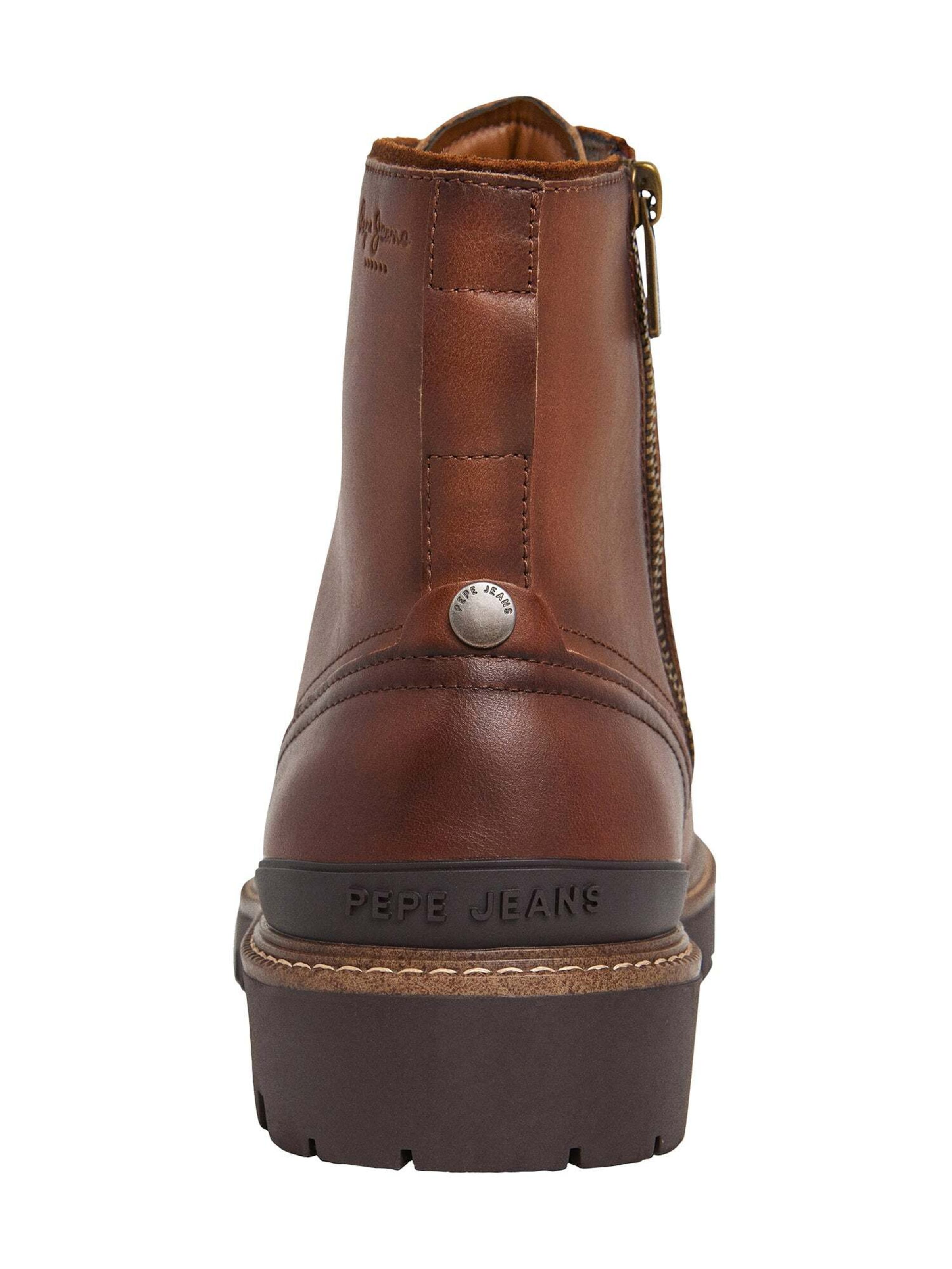 Boots stringati 'RYAN BRIT M' di Pepe Jeans in marrone