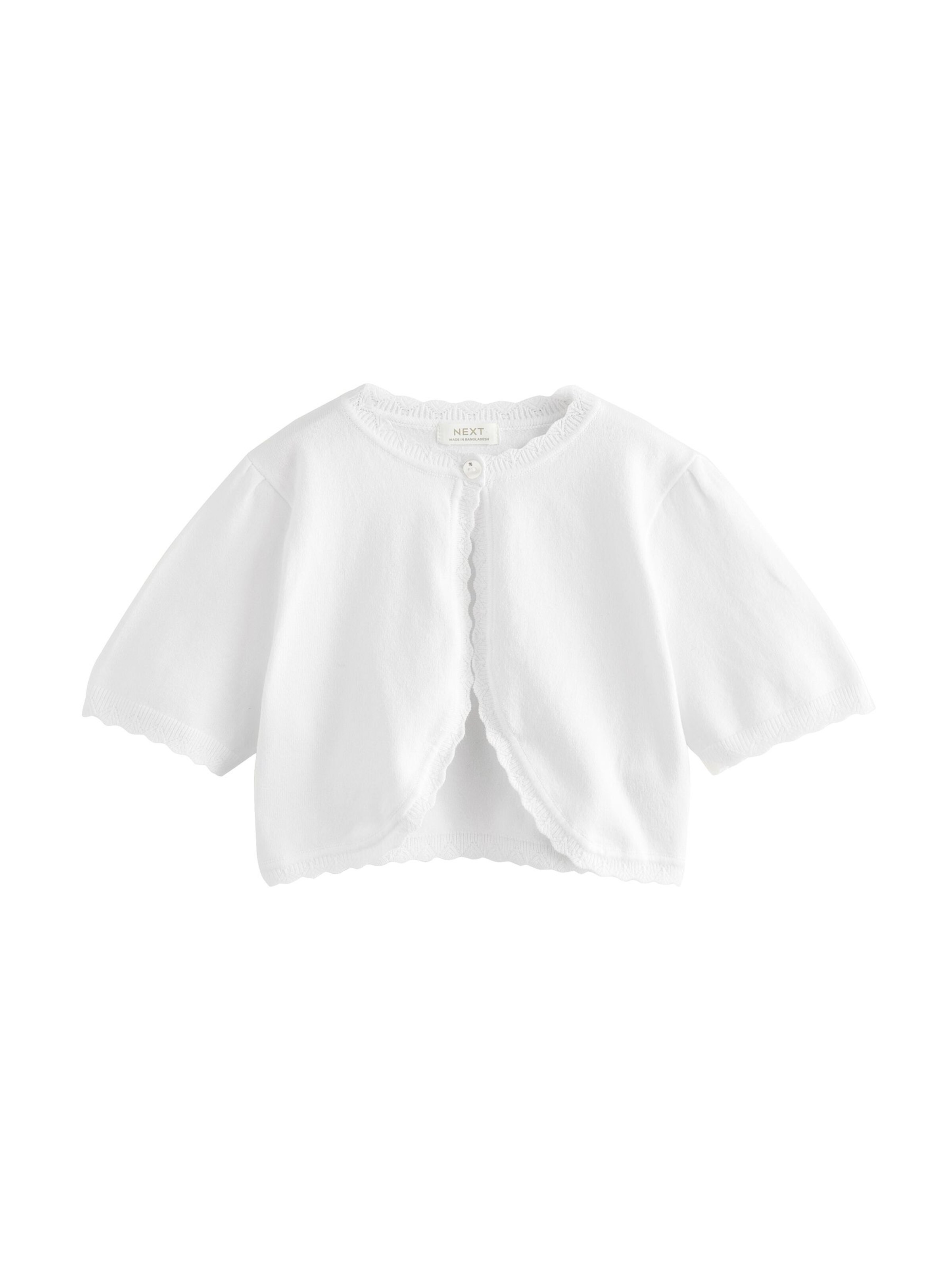 Next Knit cardigan in White: front