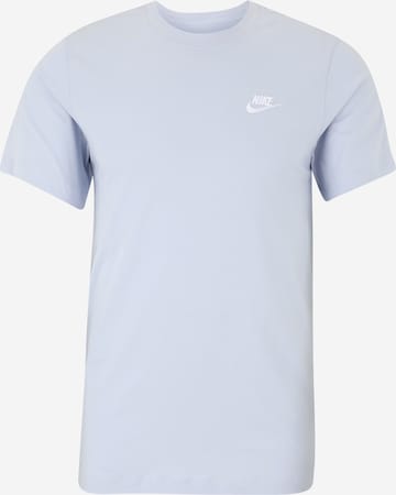 Nike Sportswear T-Shirt 'Club' in Blau: Vorderseite
