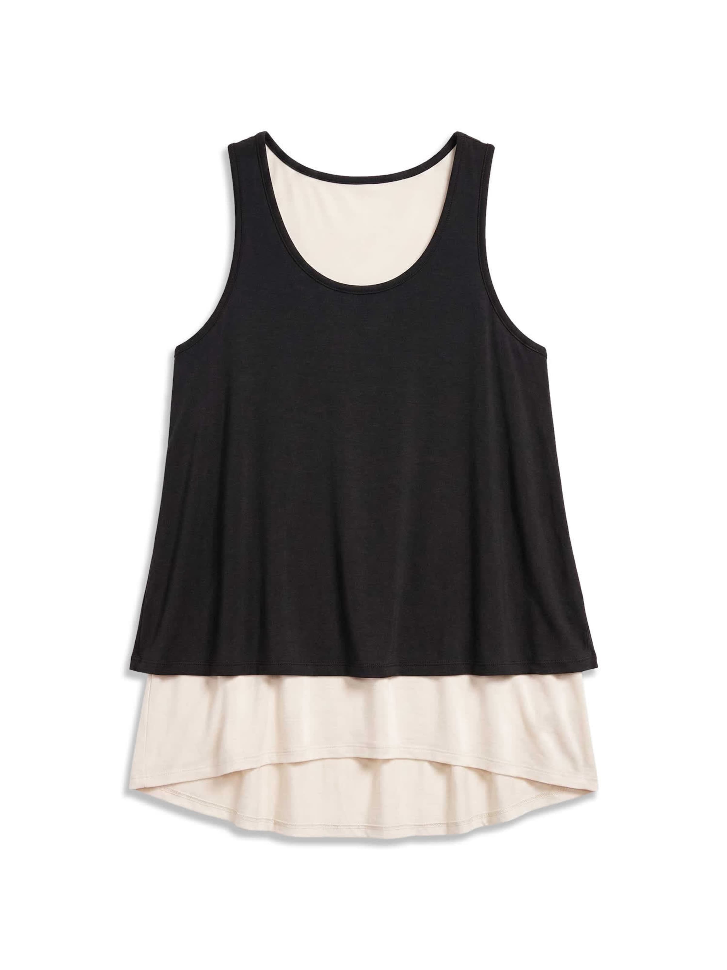 Gisela - Top en negro: frente