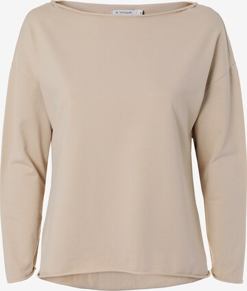 TATUUM Sweatshirt 'MALI' in Beige: voorkant